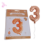 GLOBOS PREMIUM PARA DECORACION- DE NUMEROS  - Miniatura 15
