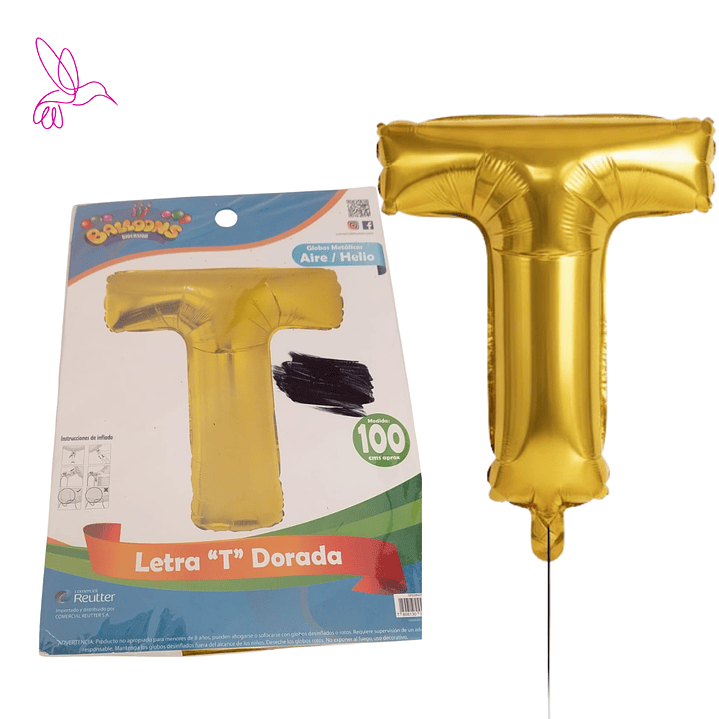 GLOBOS METALIZADOS DE LETRAS 2