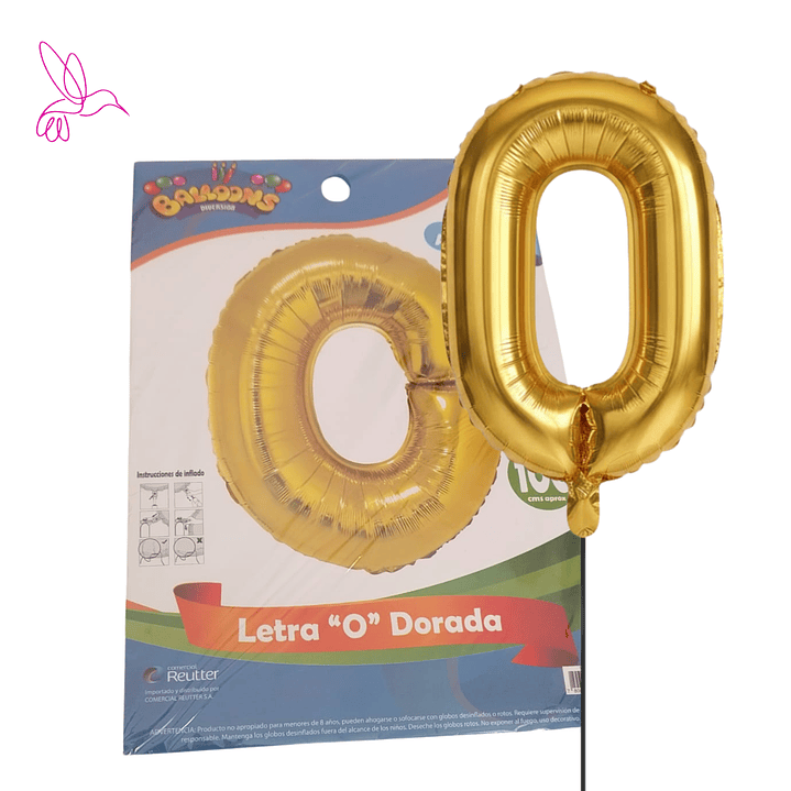 GLOBOS METALIZADOS DE LETRAS 6