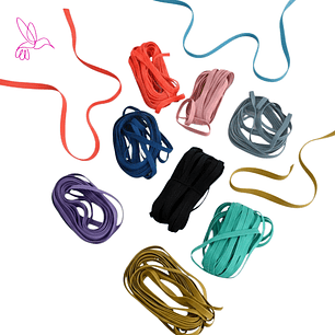 ELÁSTICOS LISO - 5metros de 6mm