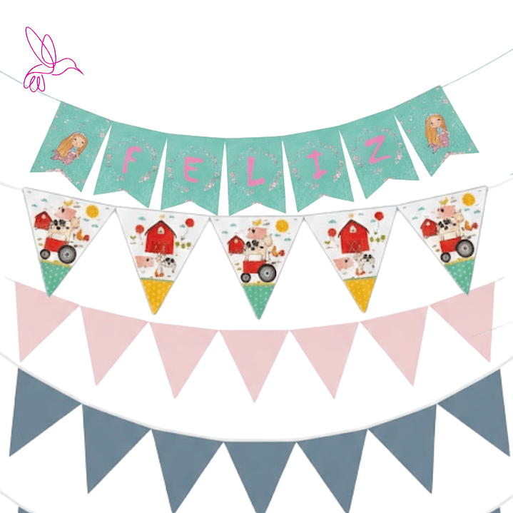 BANDERINES DECORATIVOS 1