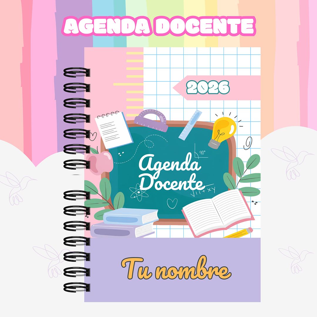 Agenda Docente Femenina 2026 2