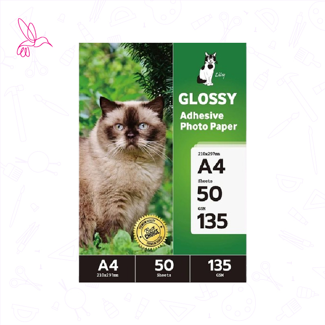 FOTOGRAFICO ADHESIVO A4 135gr 1