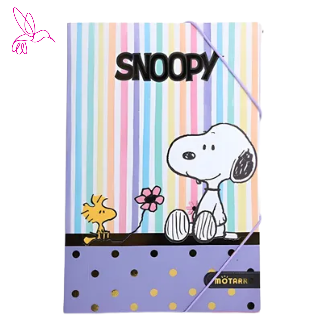 CARPETA SNOOPY CON ELASTICO 2