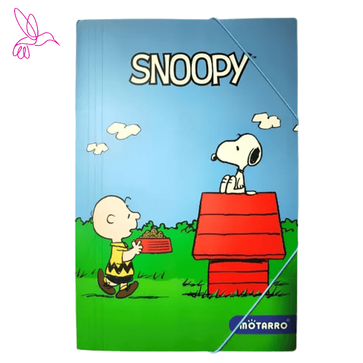 CARPETA SNOOPY CON ELASTICO 3