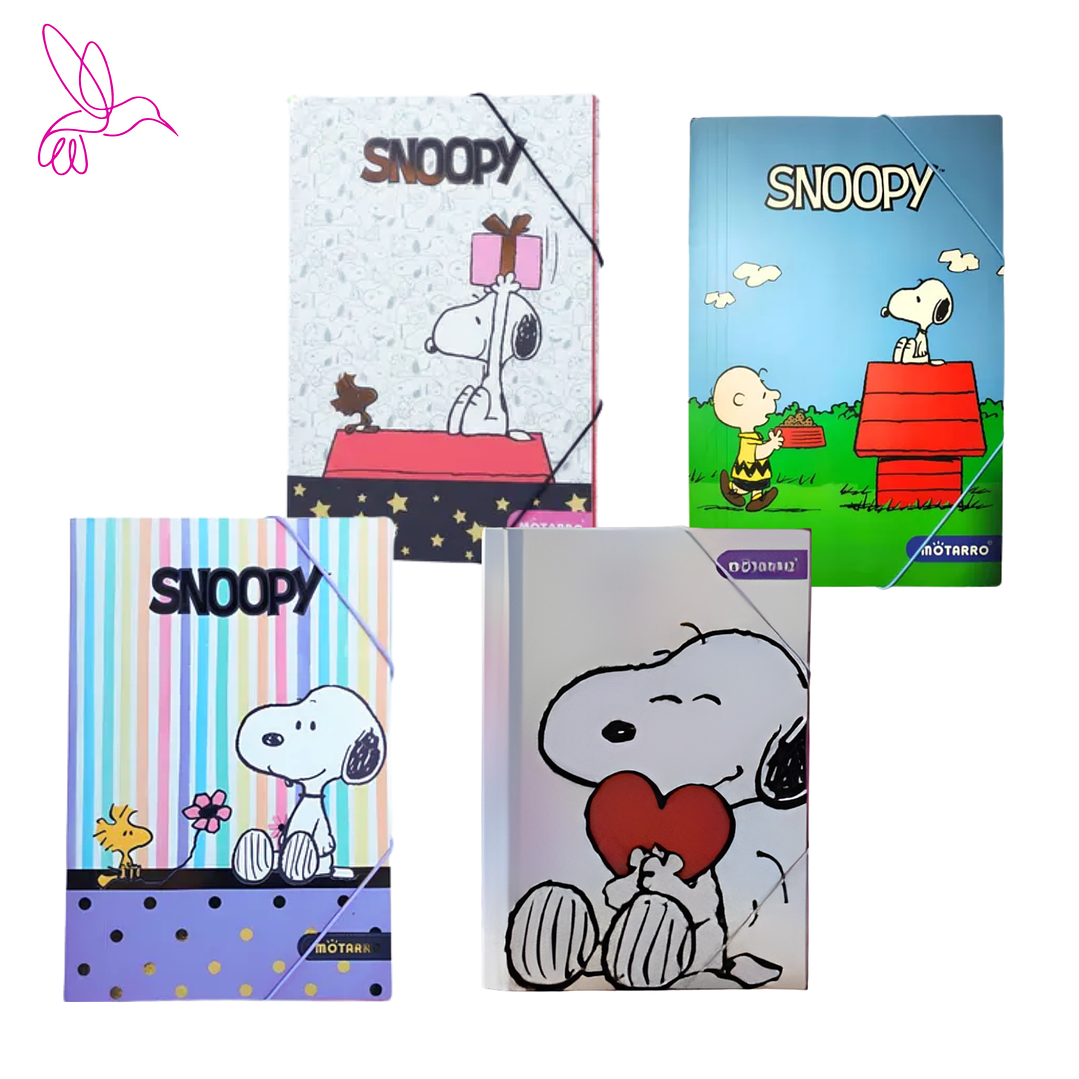 CARPETA SNOOPY CON ELASTICO 1