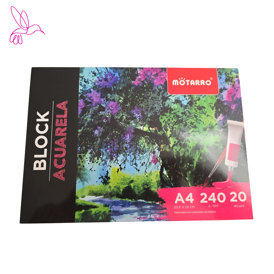 BLOCK PARA ACUARELAS 240G 1