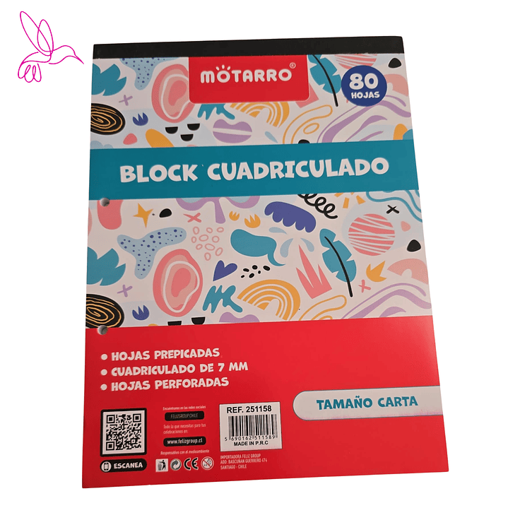 BLOCK CUADRICULADO 1