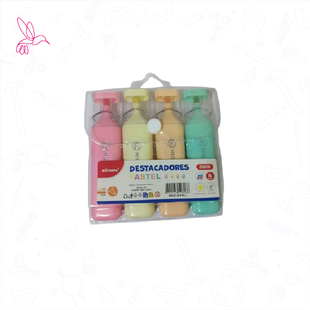 DESTACADORES PASTEL 1