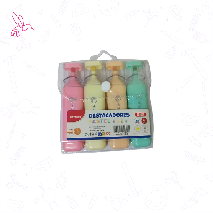 DESTACADORES PASTEL 1
