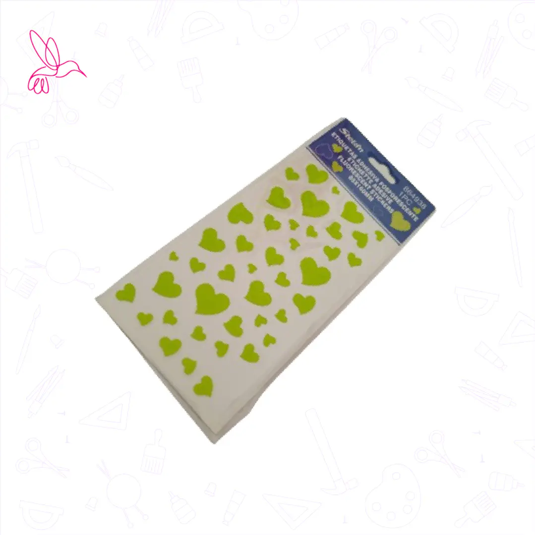 ETIQUETA FOSFORESCENTE 1