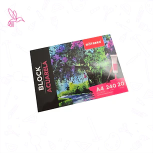 BLOCK PARA ACUARELAS 240G