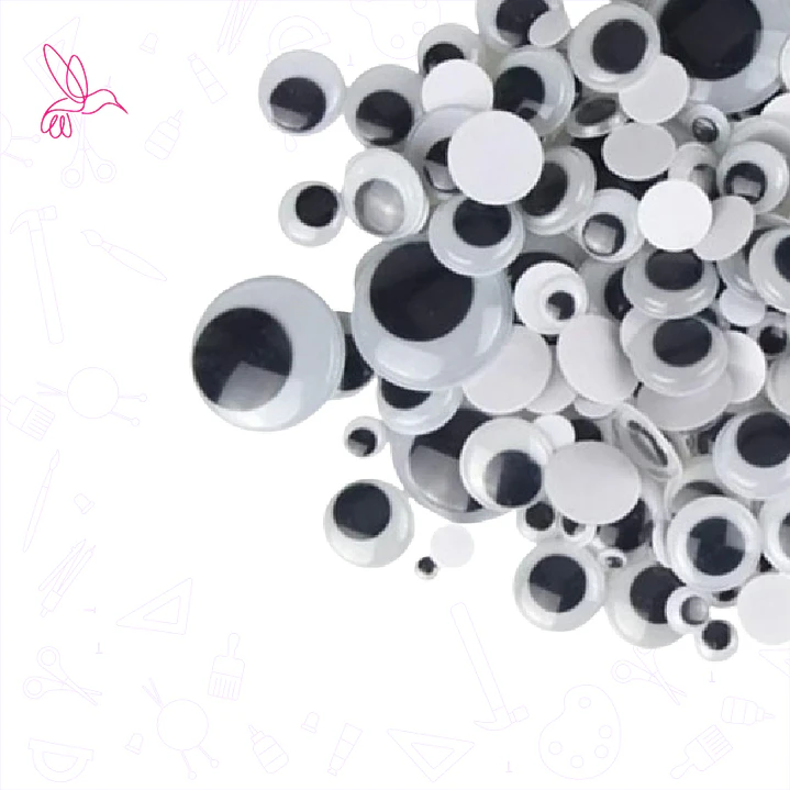 OJOS LOCOS DECORATIVOS (GOOGLY EYES)-MARCA MOTARRO 1
