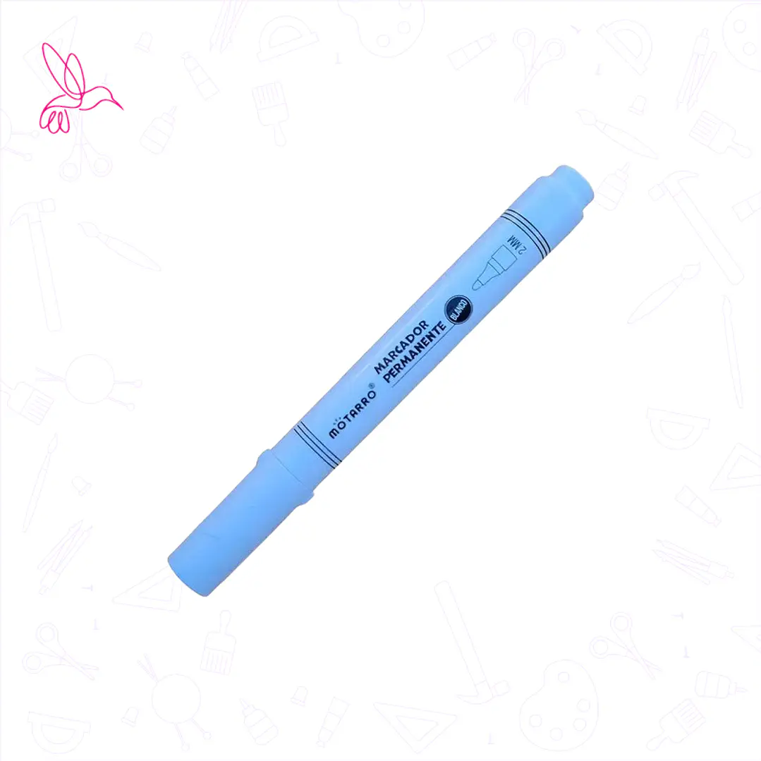 MARCADOR PERMAENTE BLANCO 1