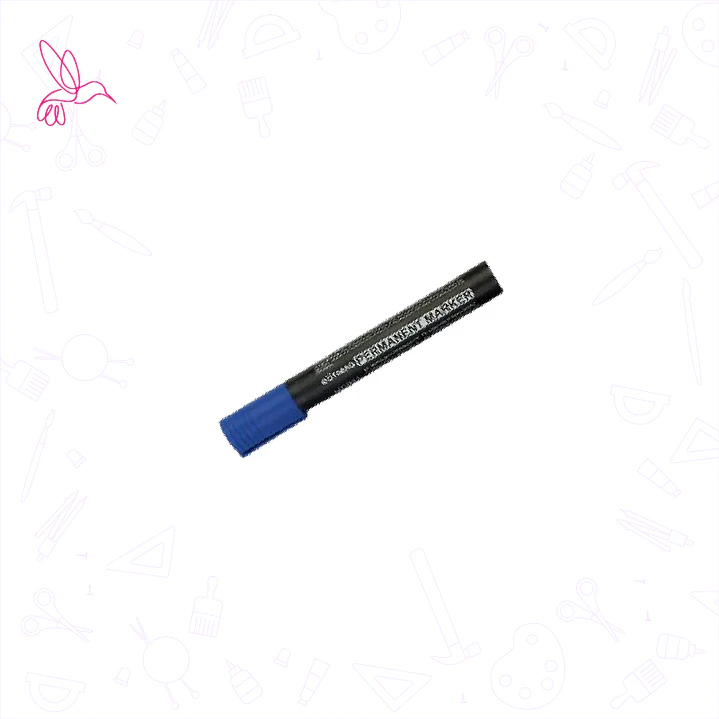 MARCADOR PERMANENTE AZUL 1