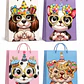 BOLSA DE REGALO-PERRITOS FESTIVOS  - Miniatura 1