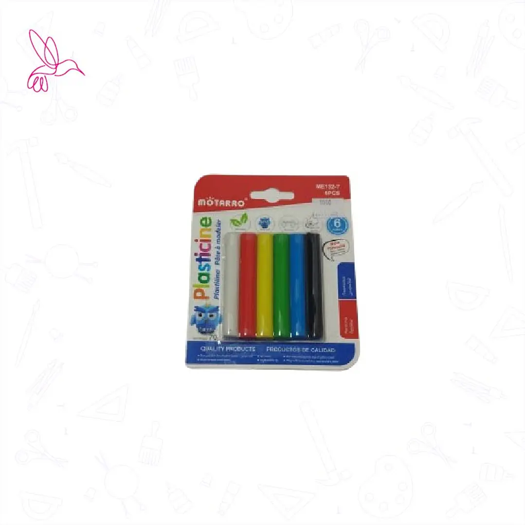 PLASTICINA 6 UNIDADES 2
