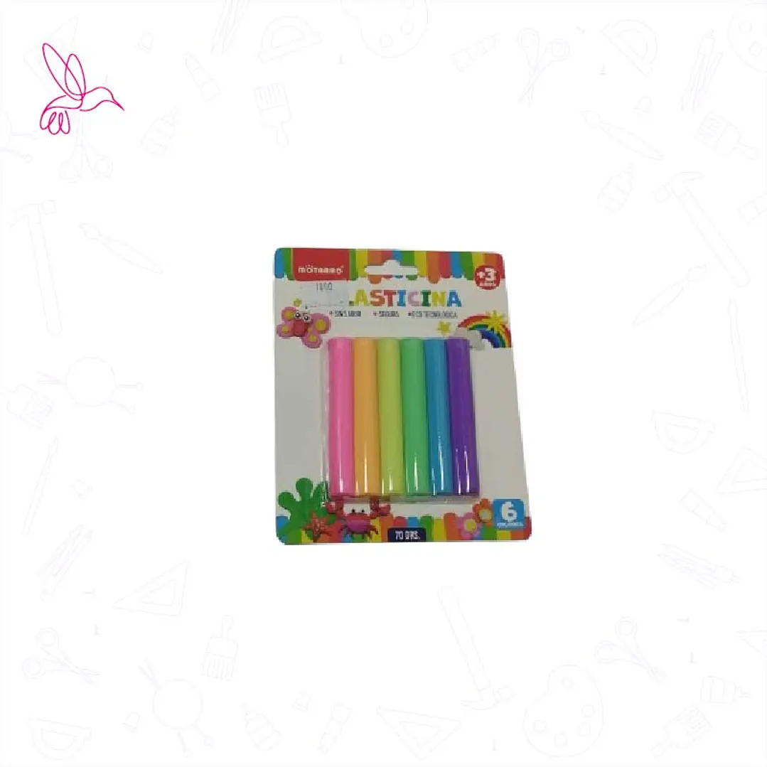 PLASTICINA 6 UNIDADES 4