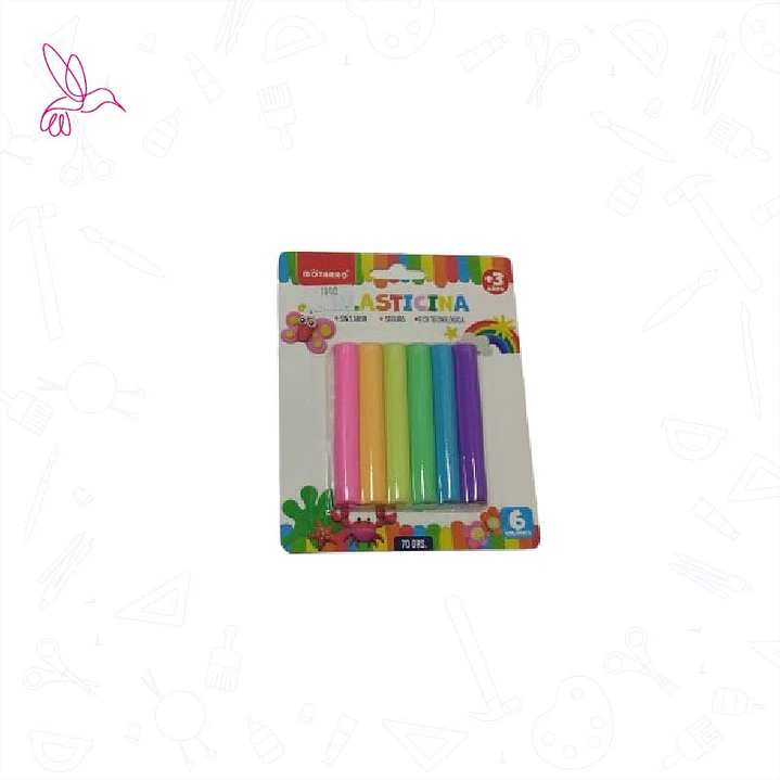 PLASTICINA 6 UNIDADES 4
