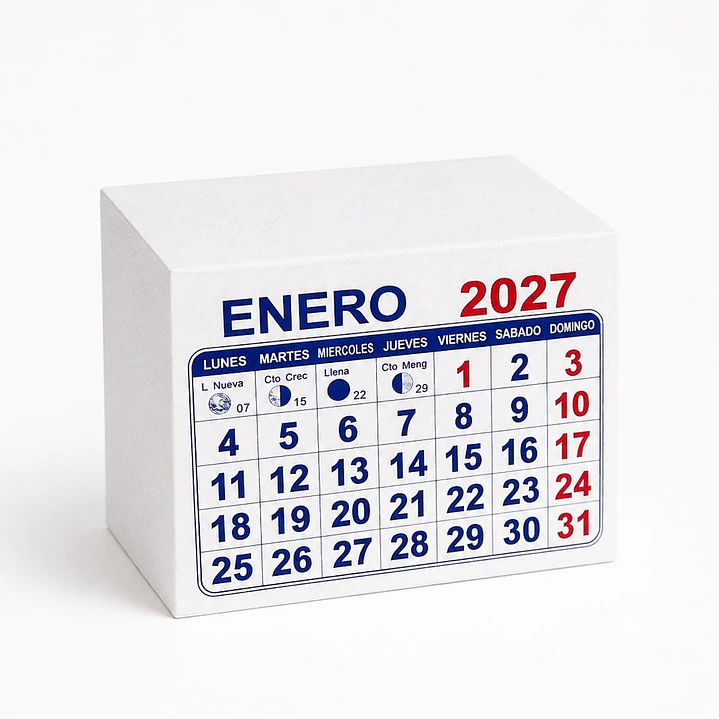 TACO MINI CALENDARIO (2027) 1