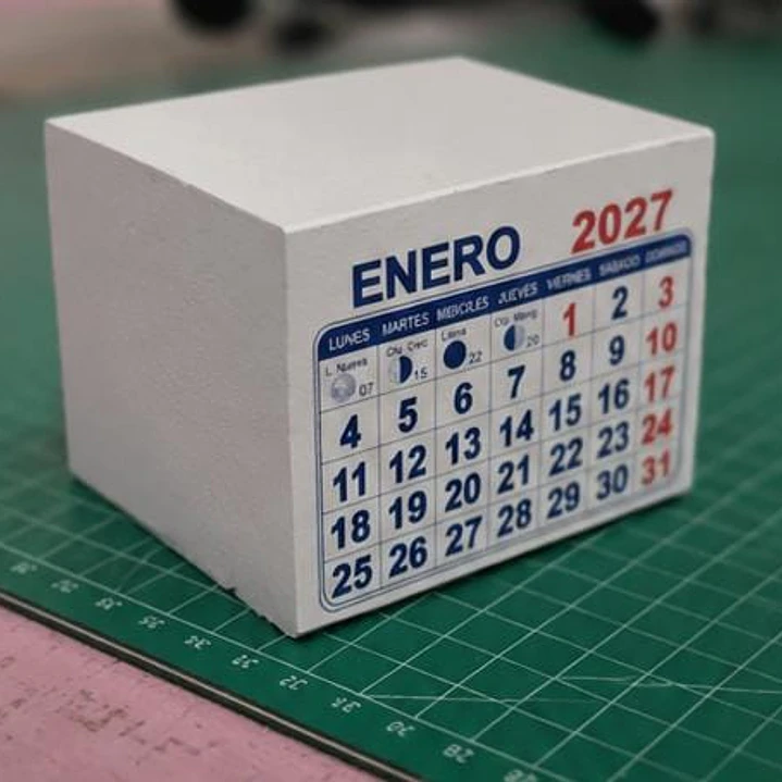 TACO MINI CALENDARIO (2027) 3