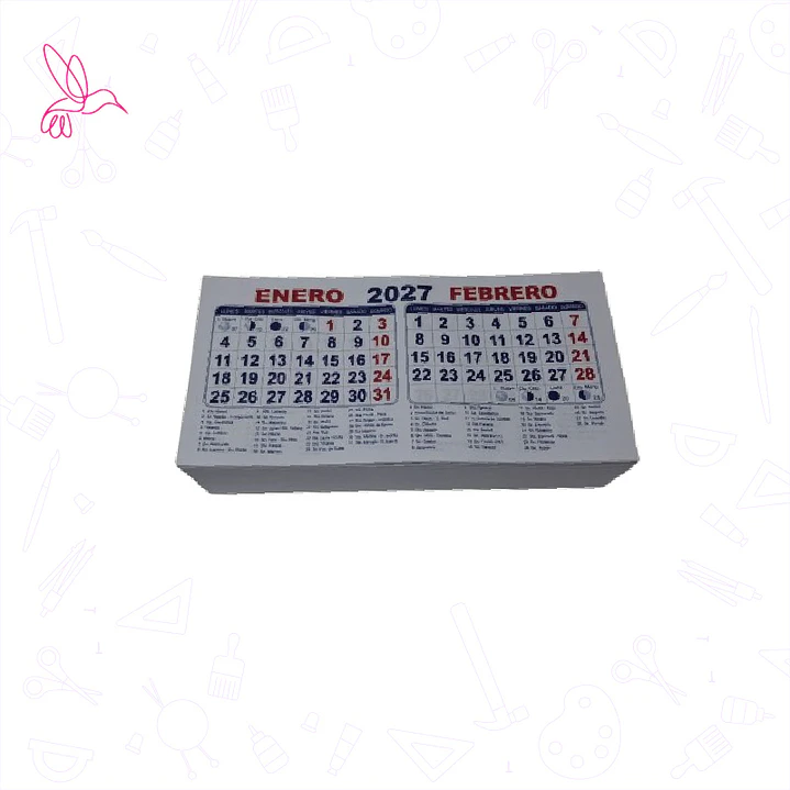 TACO CALENDARIO - BIMESTRAL (2027) 1