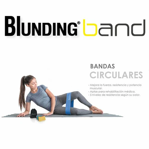 Pack bandas elásticas circulares Blunding