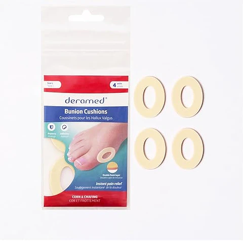 Parche ovalado para juanete (Bunion Cushions) x 4 unidades