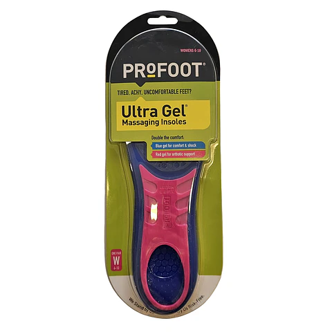 Plantillas de masaje ultra gel Mujer 6-10 (1par)