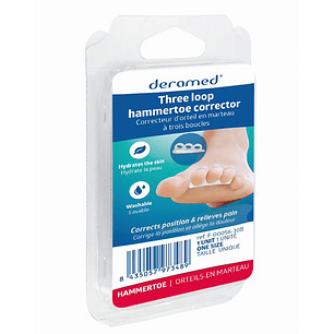 Corrector dedo martillo (3 anillos) (1 unidad)