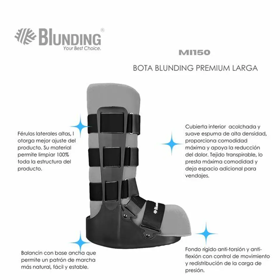 Bota blunding premium larga 3