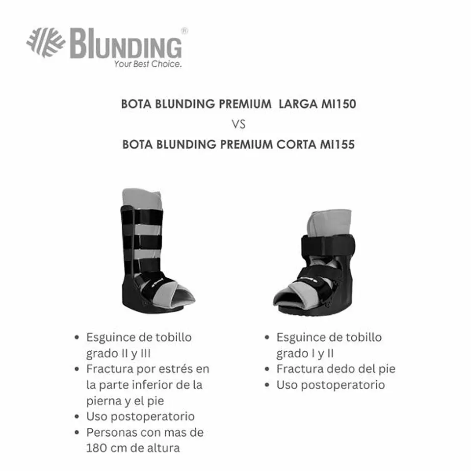 Bota blunding premium corta 5