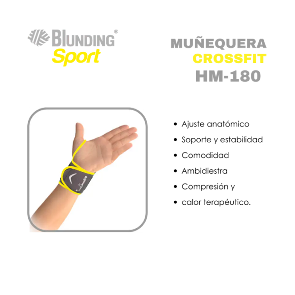 Muñequera crossfit 3