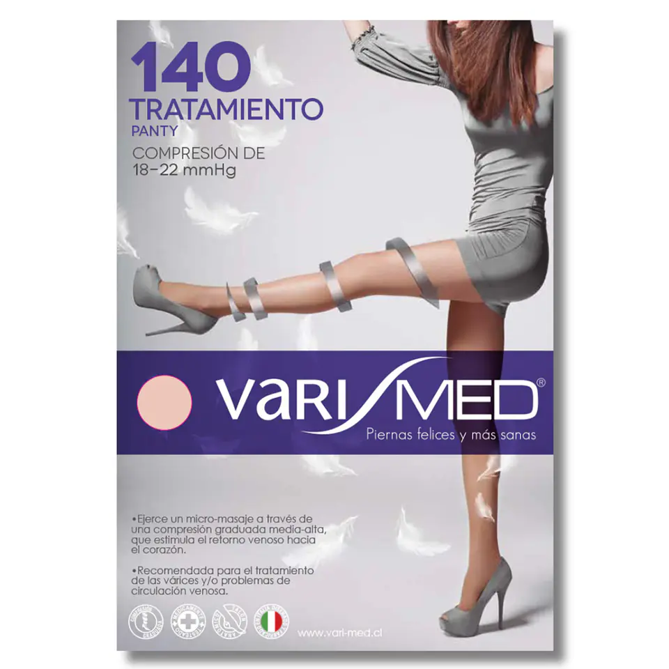Panty Varimed 140 compresión graduada 18-22 mmHg (=15-20 mmHg) 1