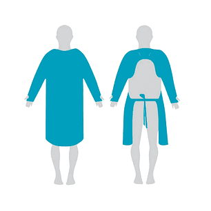 Pechera plástica desechable 