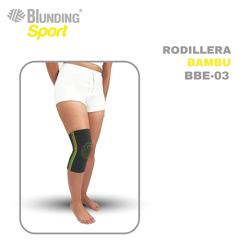 Rodillera de bambu