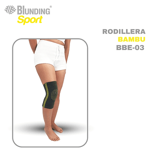Rodillera de bambu