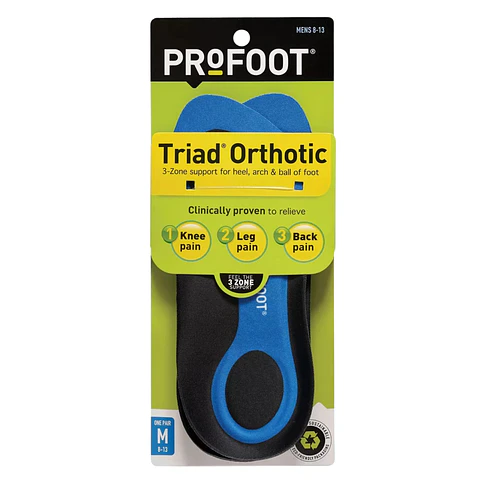 Plantillas triad orthotic (antifatiga) Profoot
