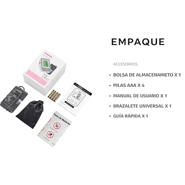 Pack tensiómetro digital de brazo + oxímetro de pulso Jumper 3