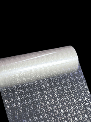  termolaminado efecto Corazones