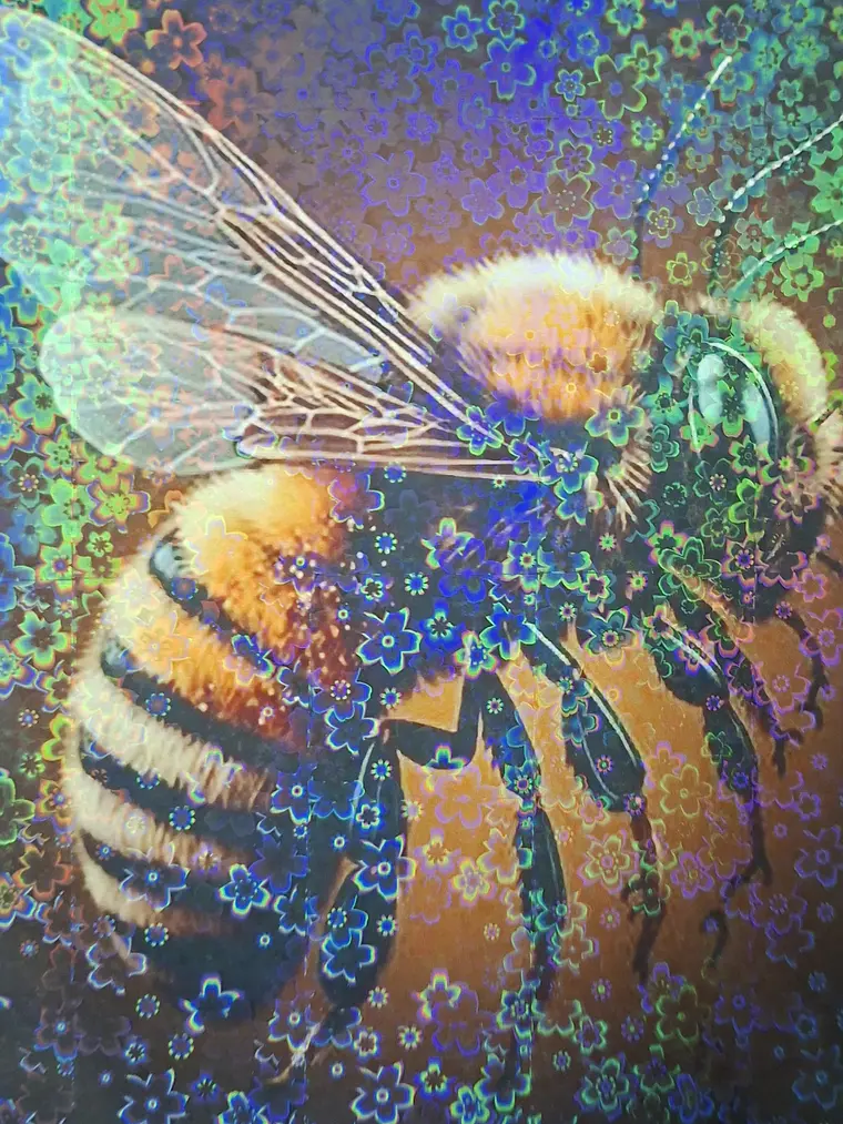 Holográfico flores 1