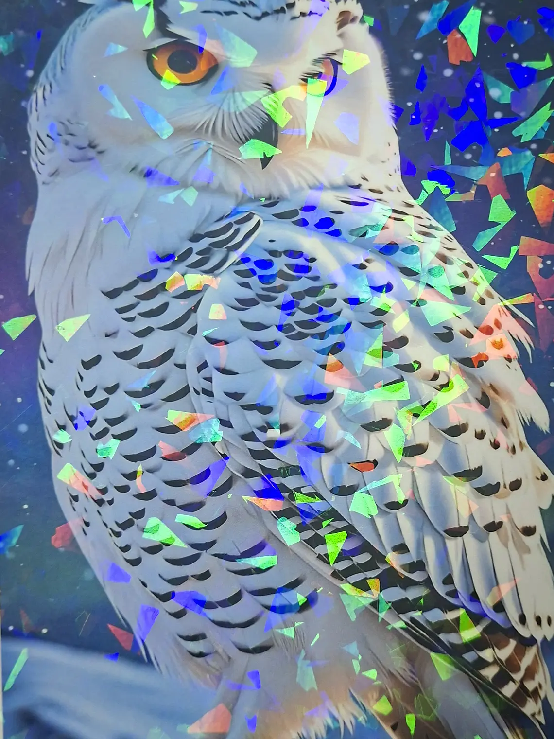 Holográfico Vidrio roto 1