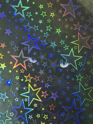  Holográfico Estrellas