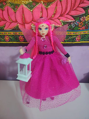 Lamparas Hada Fucsia