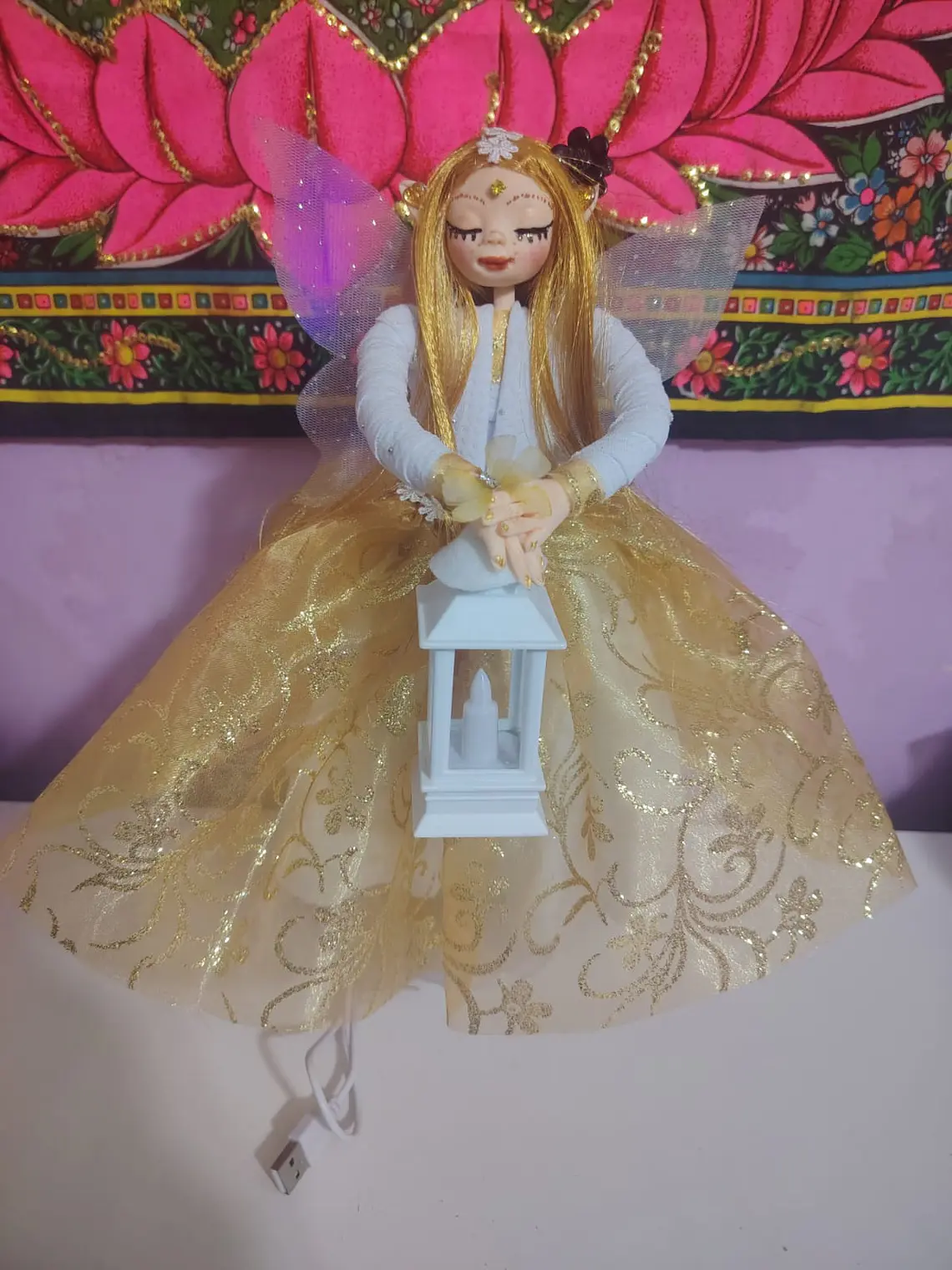 Lamparas Hada Oro 1
