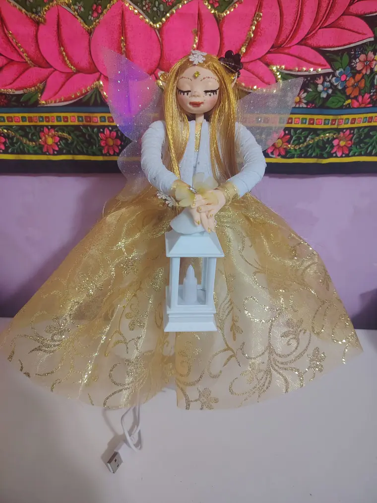 Lamparas Hada Oro 1