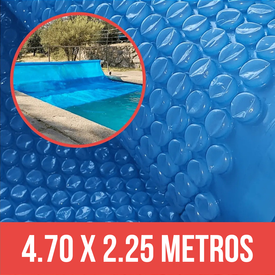 COBERTOR TÉRMICO PISCINA  4.70 x 2.25 mts