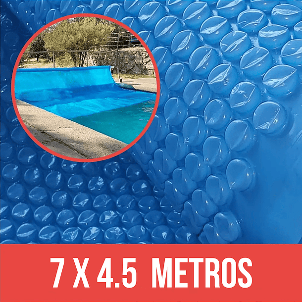 COBERTOR TÉRMICO PISCINA  7 x 4.5