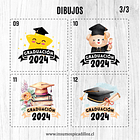 Llaveros de graduación personalizados 12