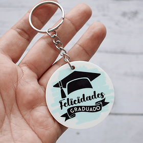 Llaveros de graduación personalizados